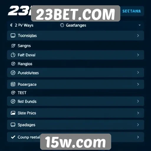 Métodos de pagamento aceitos no 23BET.COM